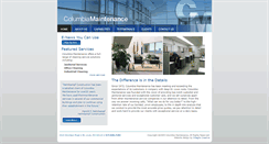Desktop Screenshot of columbiamaintenance.com